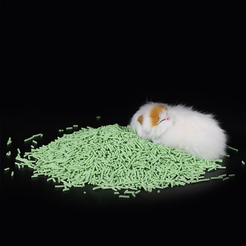 2.5kg Pack of Sincere Flushable Tofu Cat Litter with Green Tea Scent